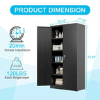 Armoire de rangement en acier