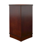 Meuble d'appoint standard marron foncé, 31H x 22,75W x 16P po, bois manufacturé