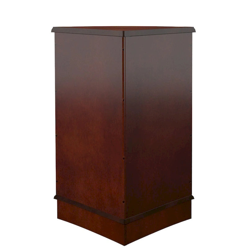 Meuble d'appoint standard marron foncé, 31H x 22,75W x 16P po, bois manufacturé