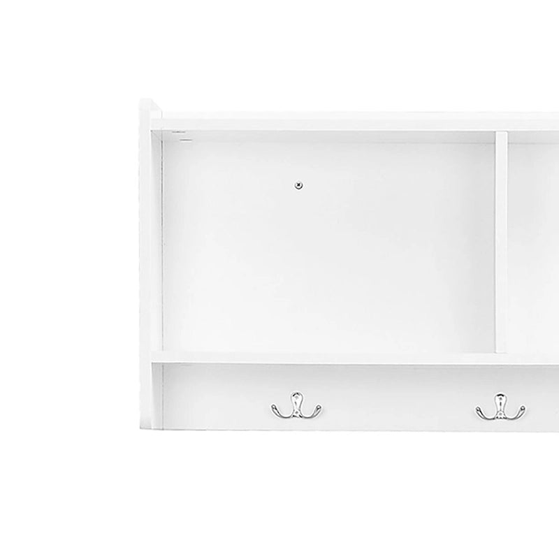Ensemble de rangement 2 pièces avec meuble de rangement pour chaussures et meuble de rangement mural