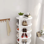 Meuble à chaussures rotatif 360° 6 niveaux