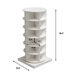 Meuble à chaussures rotatif 360° 6 niveaux