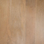 Meuble d'appoint en bois massif brun clair avec portes à motif losanges sculptés CNC et étagère, 36x16x32 po