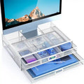 Support de moniteur à 2 niveaux - 15,75P x 12L x 4,61H