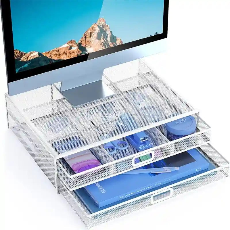 Support de moniteur à 2 niveaux - 15,75P x 12L x 4,61H