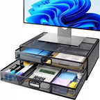 2 Tier Monitor Stand - 15.75D x 12W x 4.61H