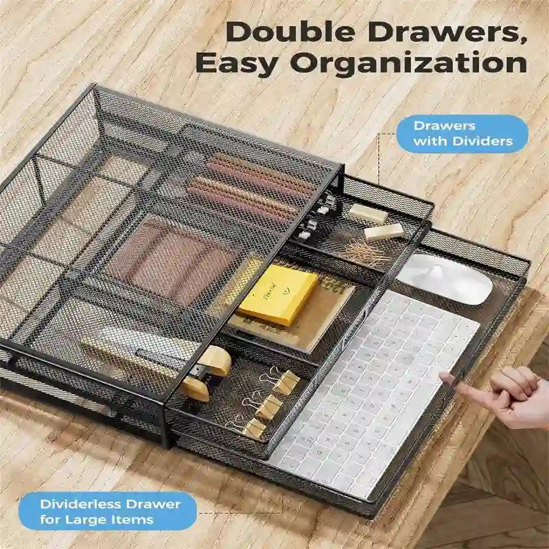 Support de moniteur à 2 niveaux - 15,75P x 12L x 4,61H