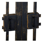 Buffet Rourke – Quatre portes miroir – Bois de manguier
